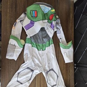 Kids Space Ranger Buzz Lightyear Costume - Green and White